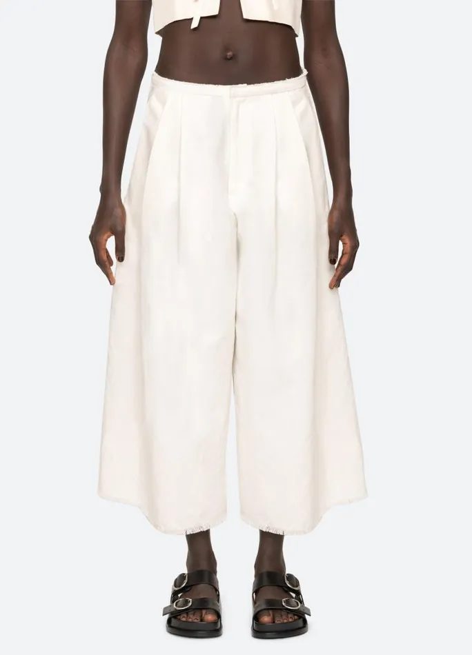 Sea New York Bottoms Women Lara Pants White
