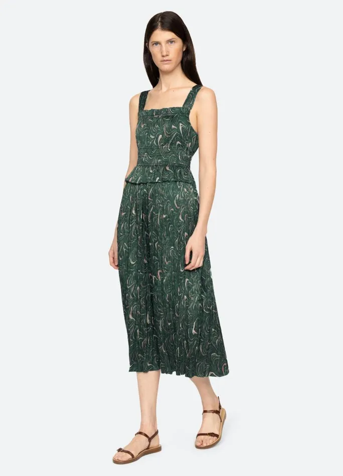 Sea New York Dresses Women Amara Ruched Dress Green