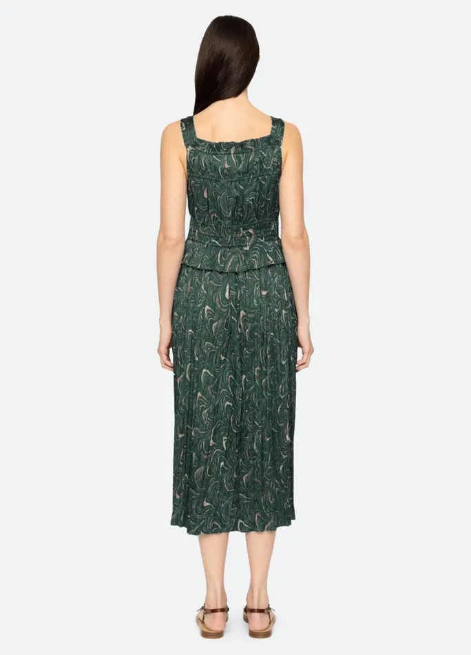 Sea New York Dresses Women Amara Ruched Dress Green