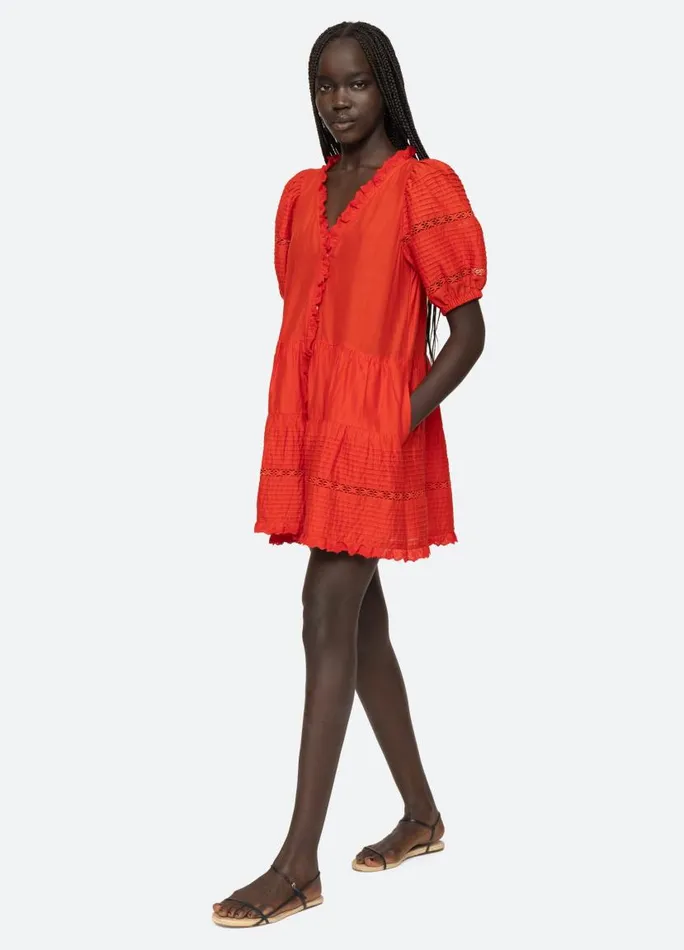 Sea New York Dresses Women Antonina Tunic Red