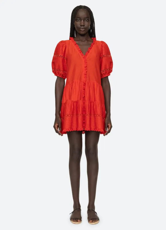 Sea New York Dresses Women Antonina Tunic Red