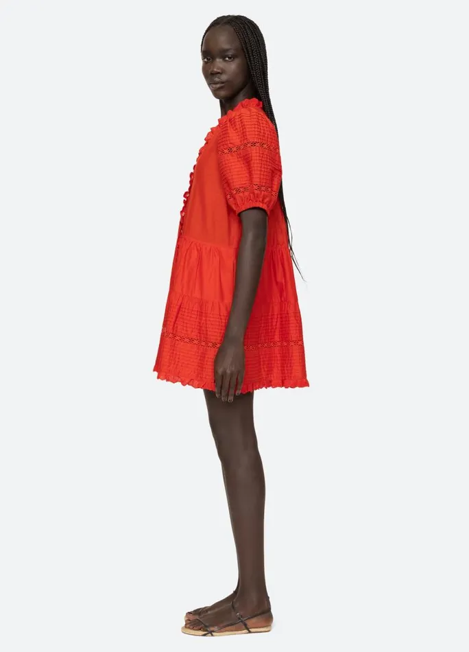 Sea New York Dresses Women Antonina Tunic Red