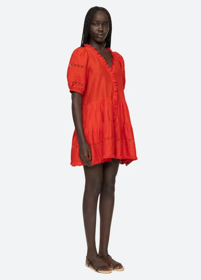 Sea New York Dresses Women Antonina Tunic Red