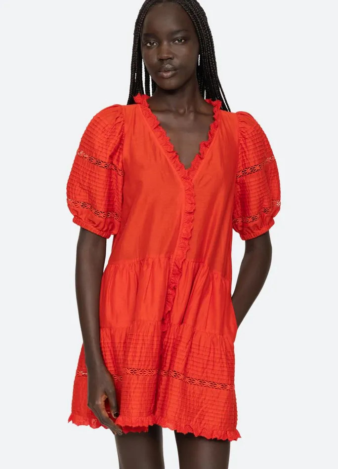 Sea New York Dresses Women Antonina Tunic Red