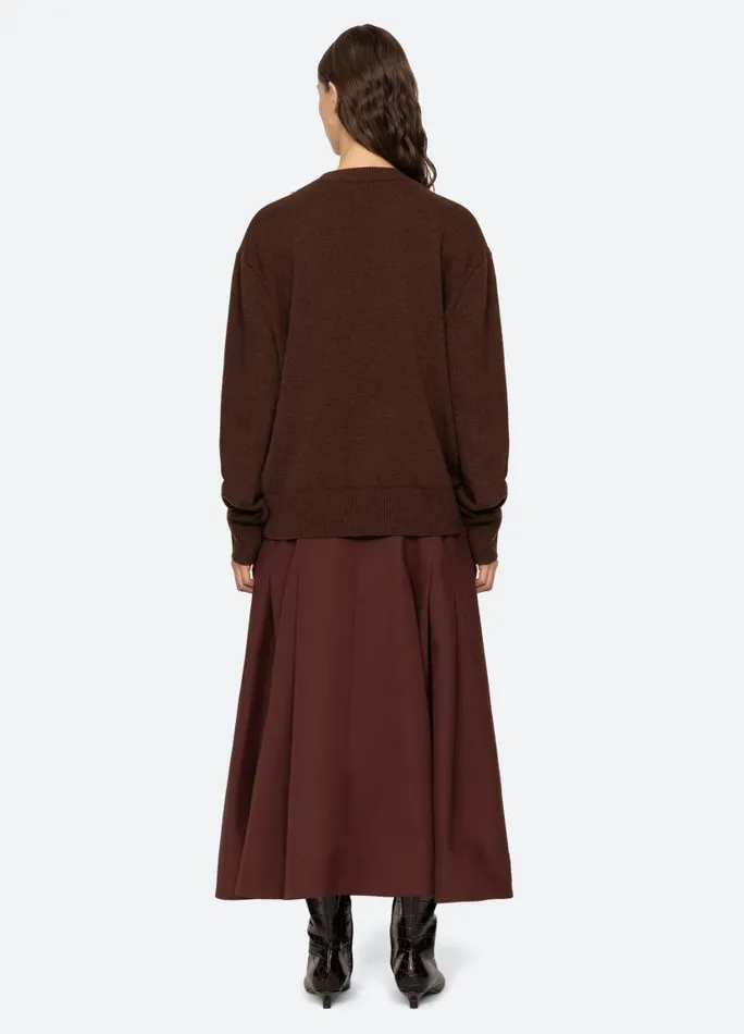 Sea New York Dresses Women Kerith Dress Burgundy Sea New York Dresses Women Kerith Dress Burgundy