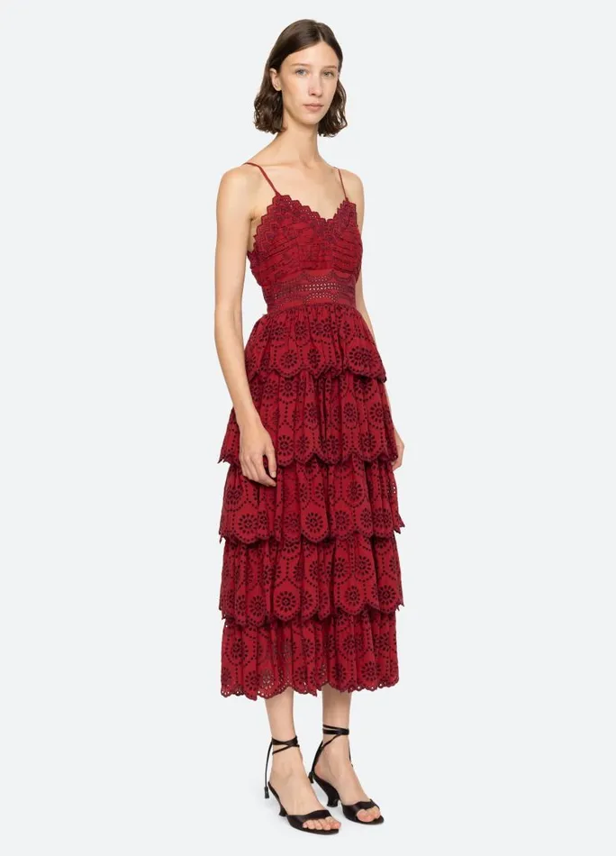 Sea New York Dresses Women Lainey Dress Red Sea New York Dresses Women Lainey Dress Red
