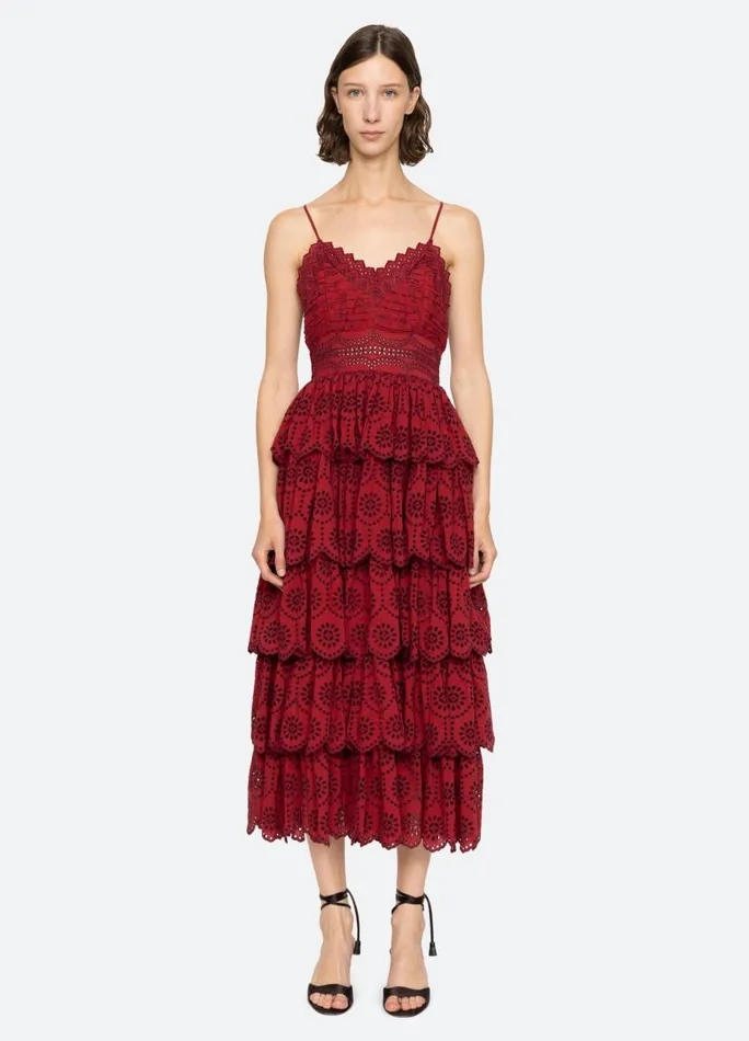 Sea New York Dresses Women Lainey Dress Red Sea New York Dresses Women Lainey Dress Red