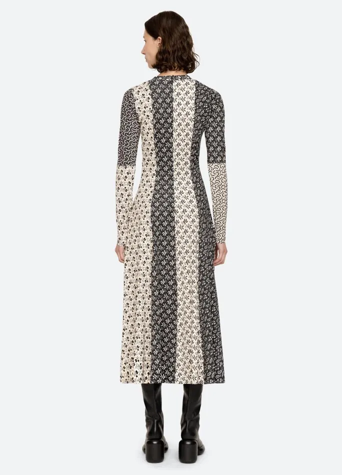 Sea New York Dresses Women Panna LS Dress Black