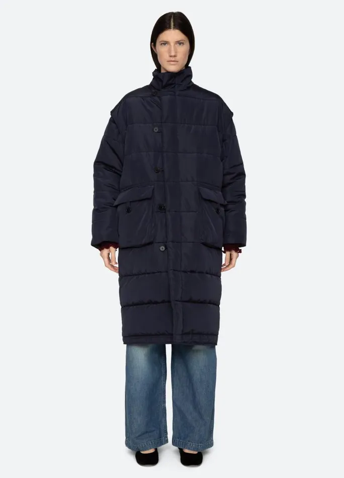 Sea New York Outerwear Women Estelle Coat Navy