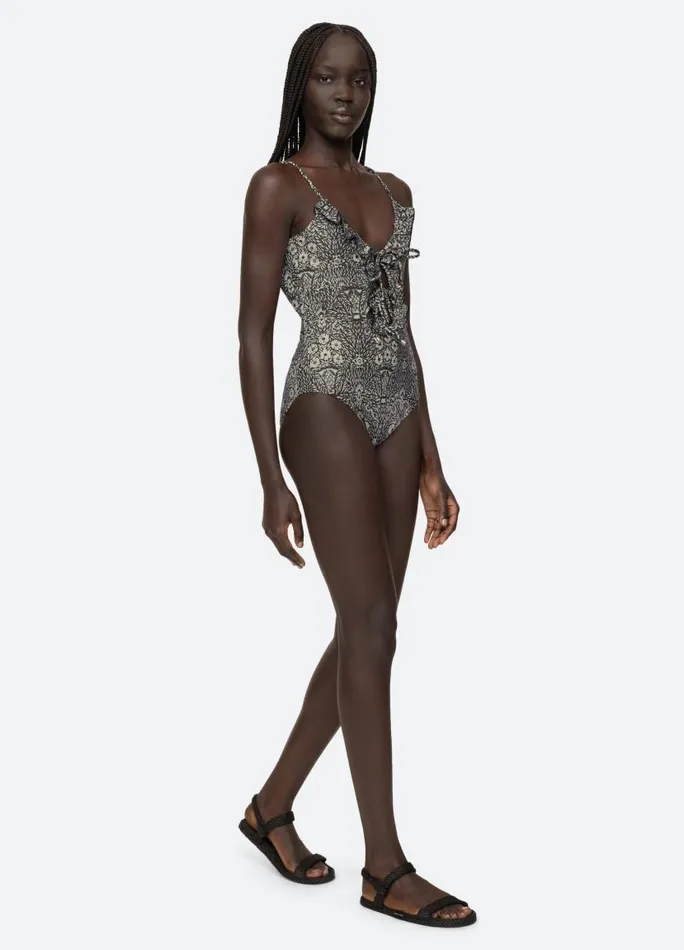 Sea New York Swimwear Women Katrine One Piece Black