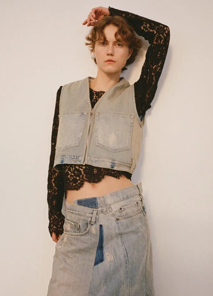 Sea New York Tops Women Alba Vest Blue Sea New York Tops Women Alba Vest Blue