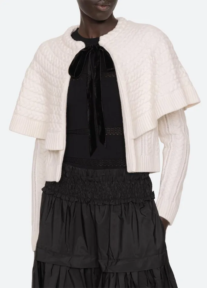 Sea New York Tops Women Caleb Cardigan Ivory Sea New York Tops Women Caleb Cardigan Ivory