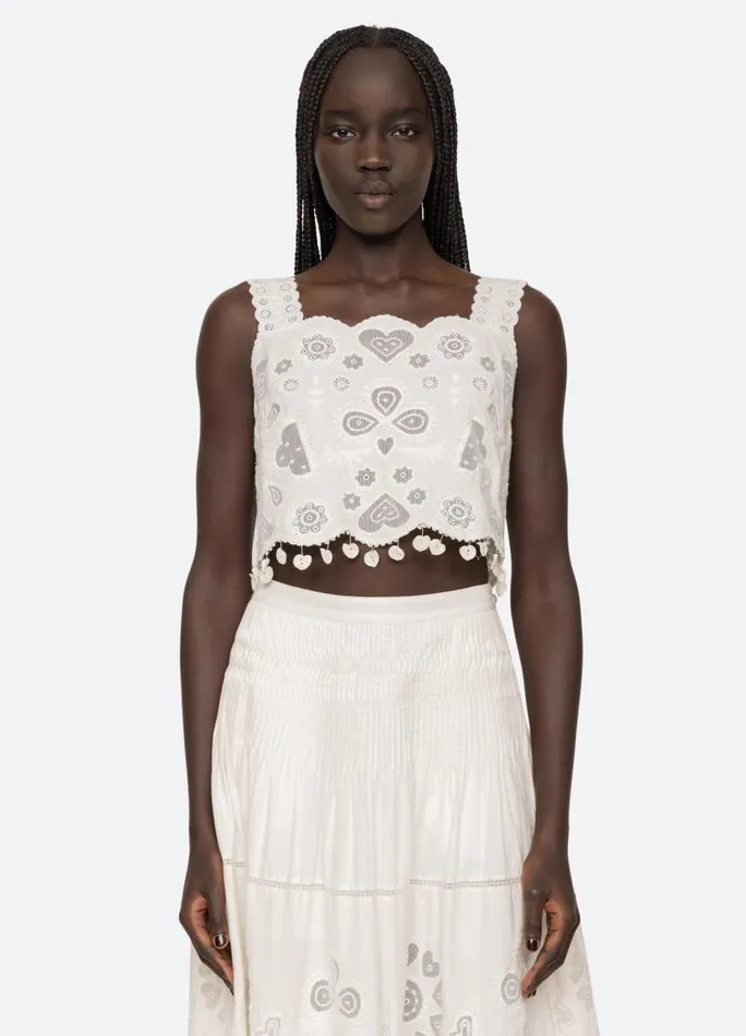 Sea New York Tops Women Jeanetta Top White