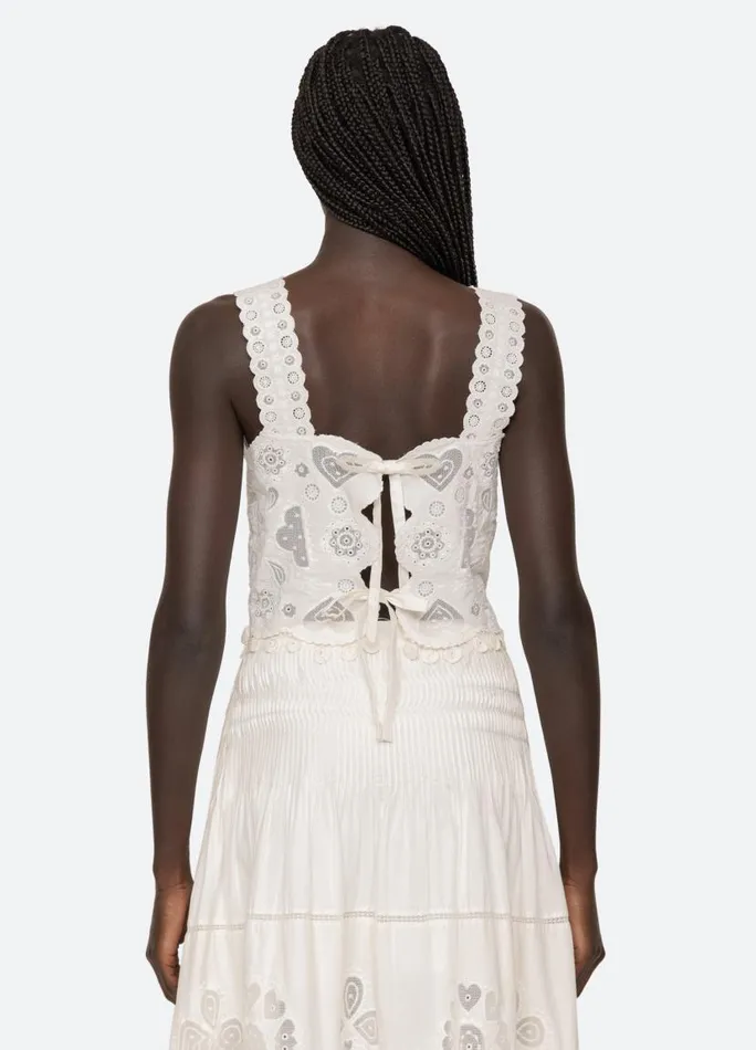 Sea New York Tops Women Jeanetta Top White Sea New York Tops Women Jeanetta Top White
