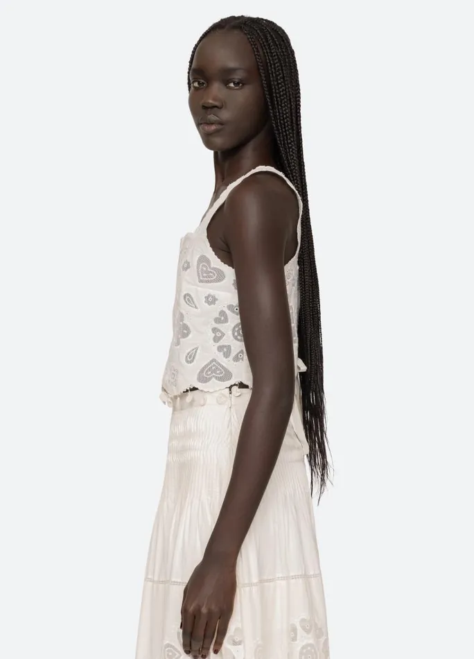 Sea New York Tops Women Jeanetta Top White Sea New York Tops Women Jeanetta Top White