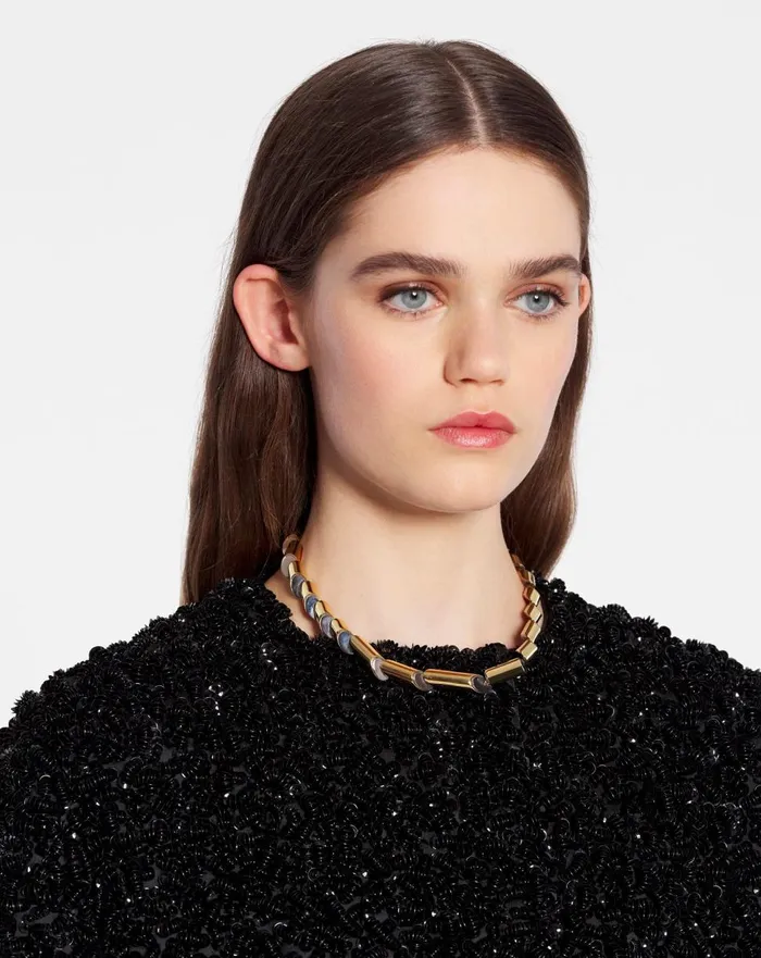 Sequence By Lanvin Necklace Goldsilver Women Lanvin Jewelry