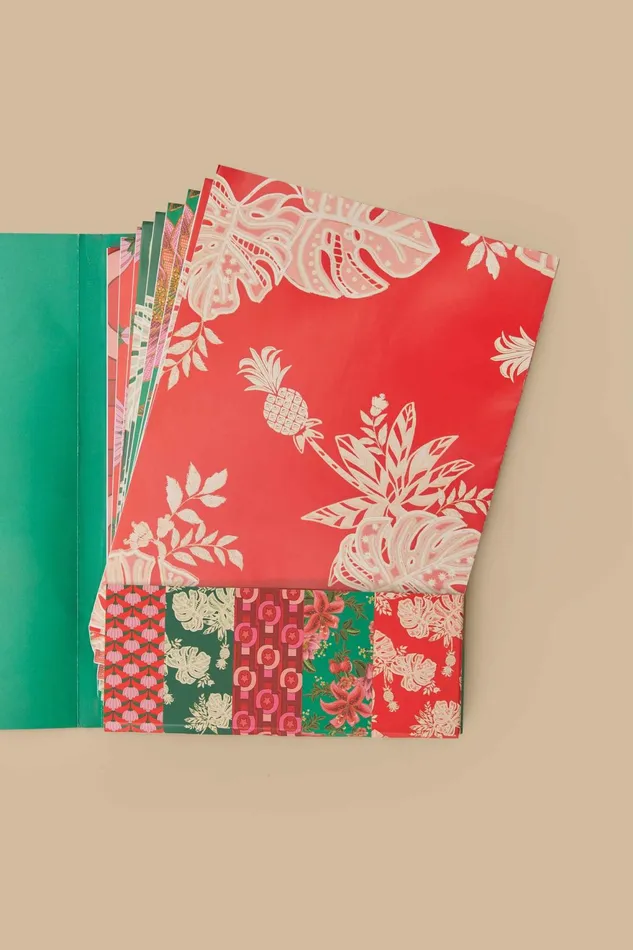 Share The Joy Giftwrap Paper Set Women Farm Rio Gifts