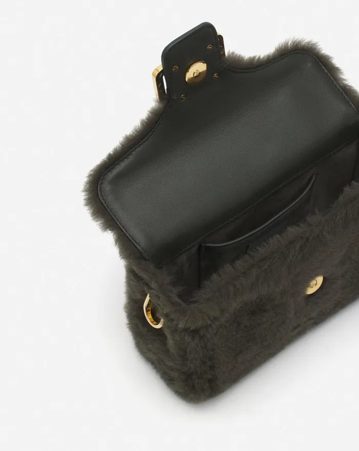 Shearling Nano Pencil Cat Bag Loden Women Lanvin Crossbody Bags and Shoulder Bags Shearling Nano Pencil Cat Bag Loden Women Lanvin Crossbody Bags and Shoulder Bags