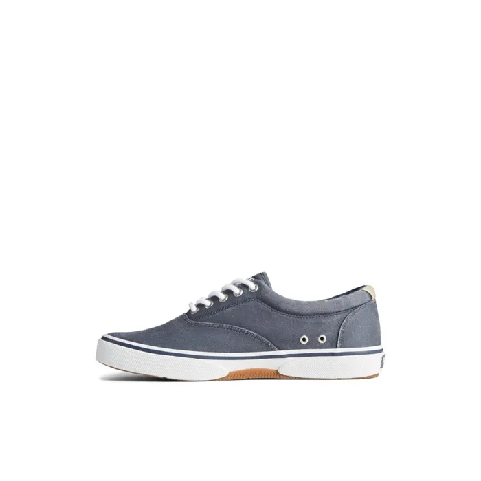 Shoes Men Sperry Halyard CVO Salt Washed Sneaker Navy