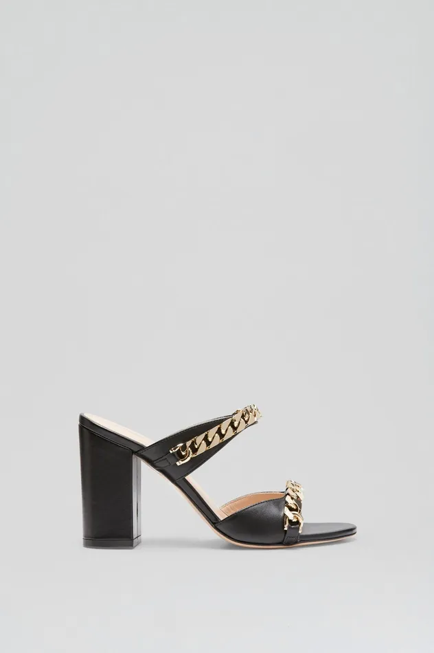 Shoes SANDAL WITH CHAINS DETAIL 95 BLACK Scanlan Theodore Women