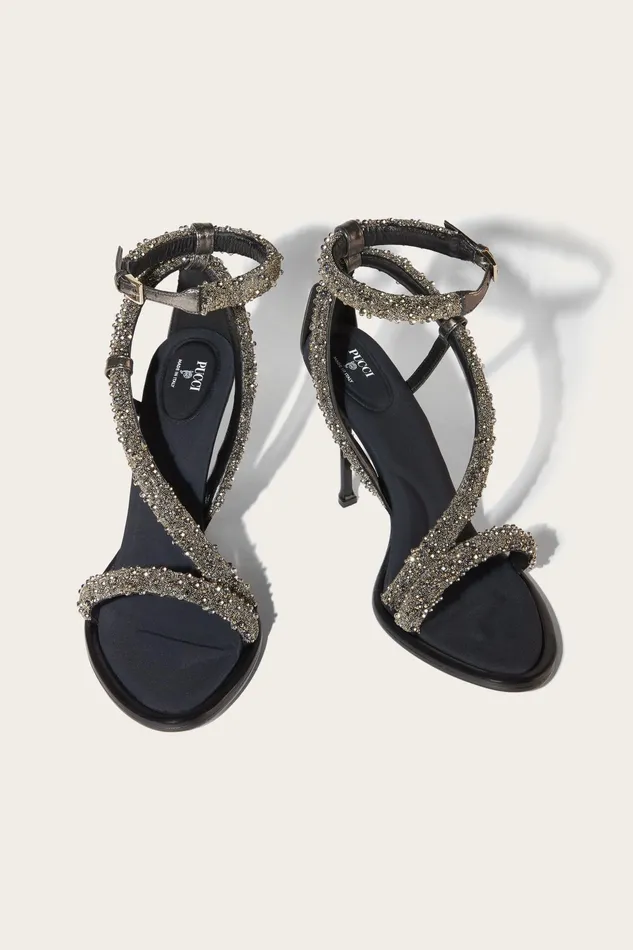 Shoes Women PUCCI Lee BeadEmbellished Sandals