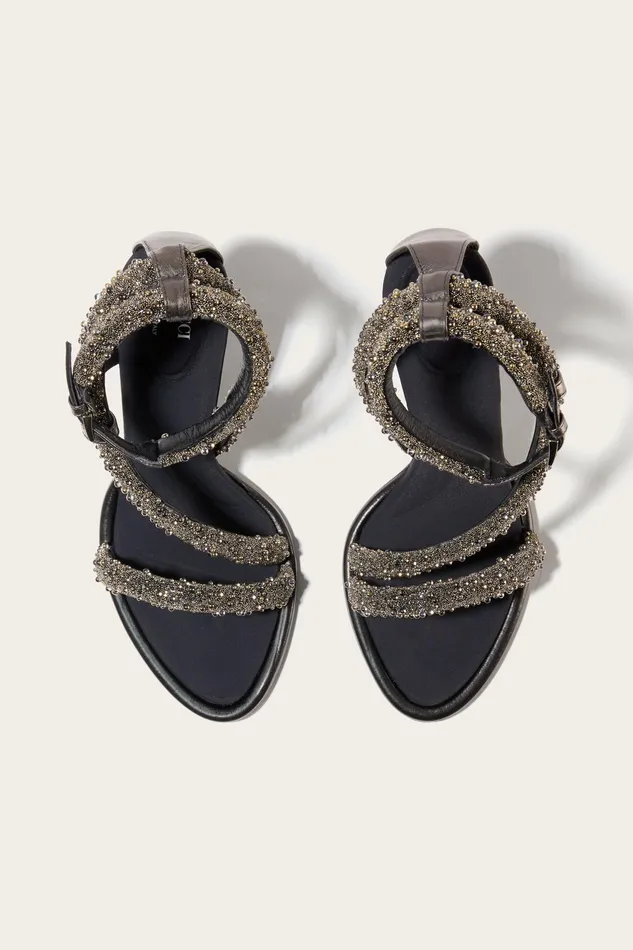 Shoes Women PUCCI Lee BeadEmbellished Sandals