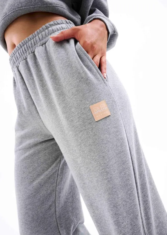Shop AUGUSTA TRACKPANT IN GREY MARLE PE Nation Pants