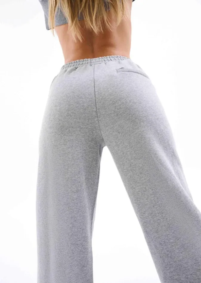 Shop AUGUSTA TRACKPANT IN GREY MARLE PE Nation Pants