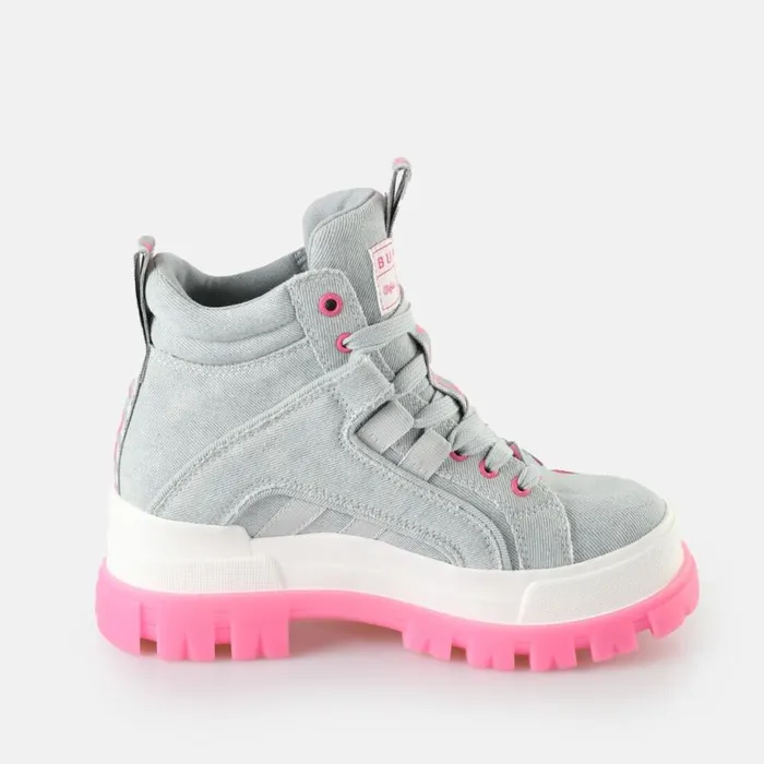 Shop Boots and AnkleBoots BUFFALO Aspha NC Mid Blaupink