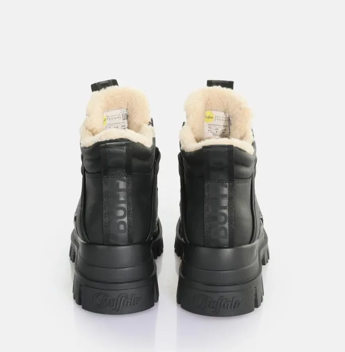 Shop Boots and AnkleBoots BUFFALO Aspha NC Mid Warm Black