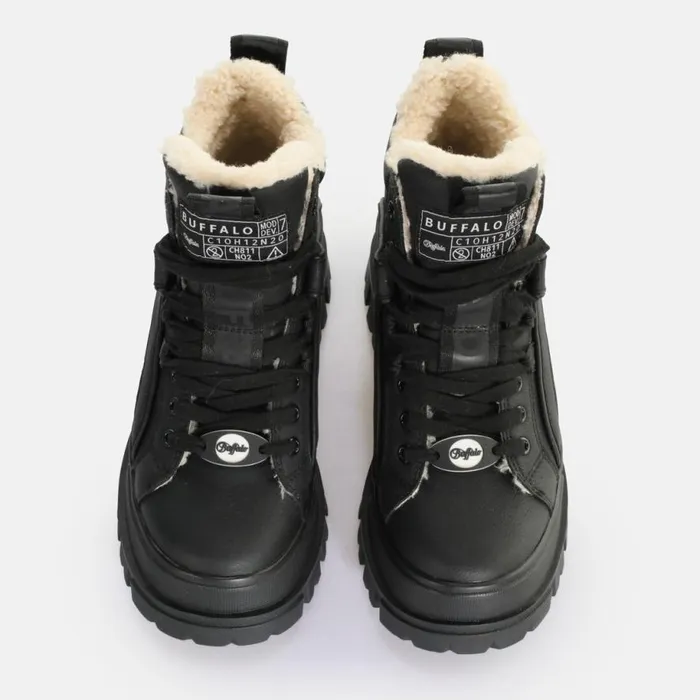 Shop Boots and AnkleBoots BUFFALO Aspha NC Mid Warm Black
