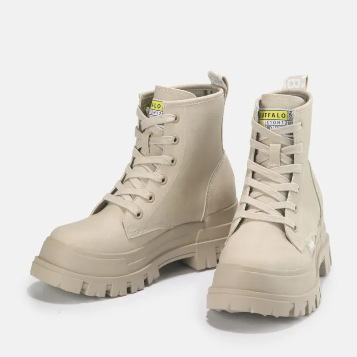 Shop Boots and AnkleBoots BUFFALO Aspha RLD Beige