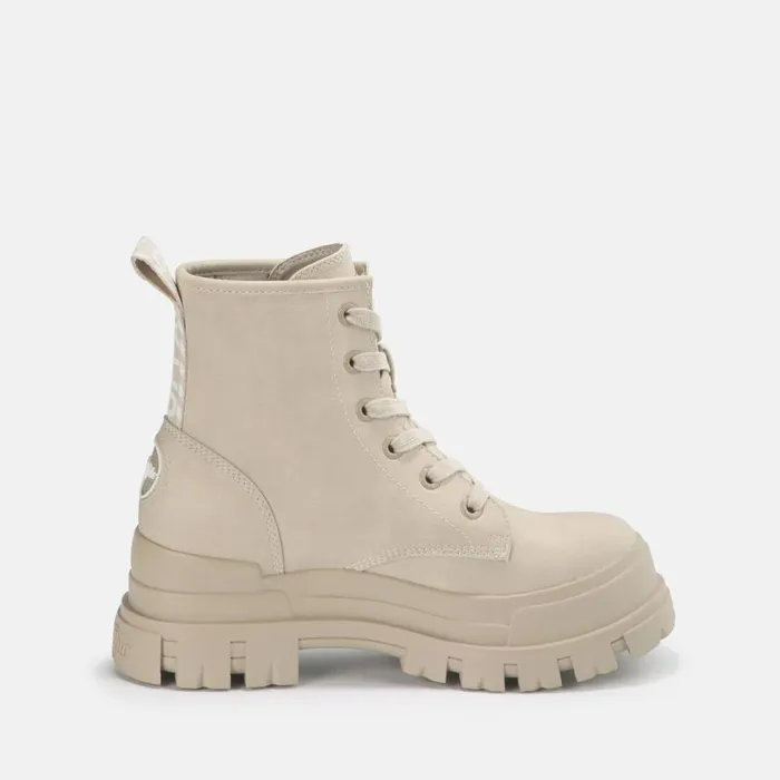 Shop Boots and AnkleBoots BUFFALO Aspha RLD Beige