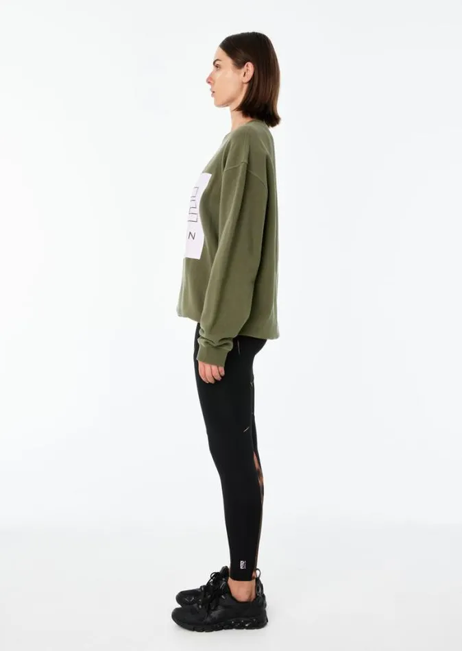 Shop CUT SHOT SWEAT IN KHAKI PE Nation Sweats