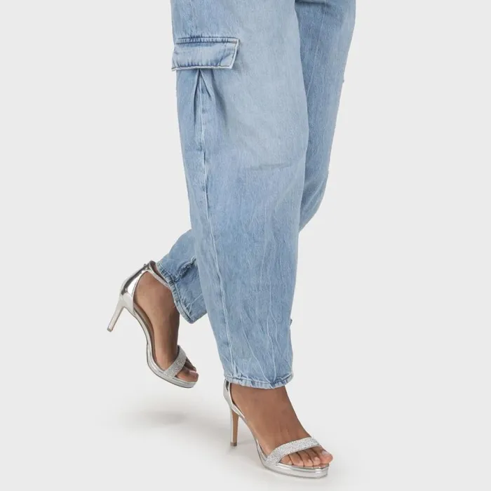 Shop Heels BUFFALO Monroe 2 Silver