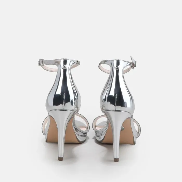 Shop Heels BUFFALO Monroe 2 Silver