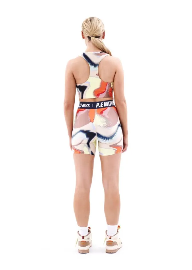 Shop KAIZEN BIKE SHORT IN ASICS PRINT PE Nation Shorts