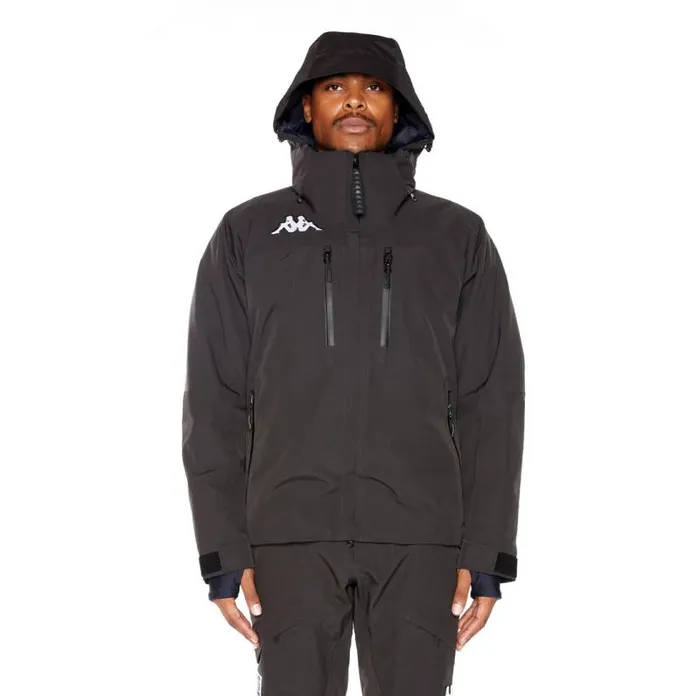 Shop Kappa Tops 6Cento 611P US Ski Jacket Black