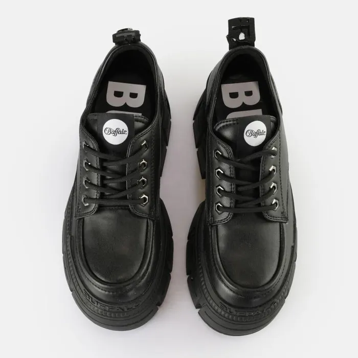 Shop Lace Up Shoes BUFFALO Gospher Lace Up CS BS Black