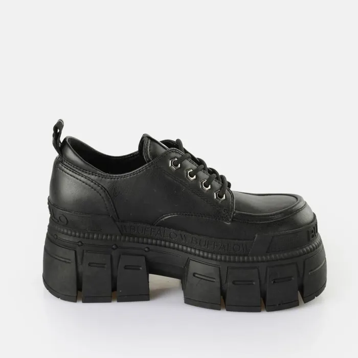 Shop Lace Up Shoes BUFFALO Gospher Lace Up CS BS Black