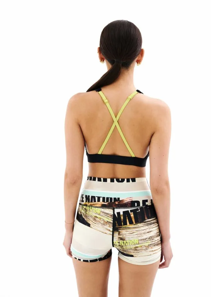 Shop LIDO BIKINI IN BLACK PE Nation Sports Bras and Crops