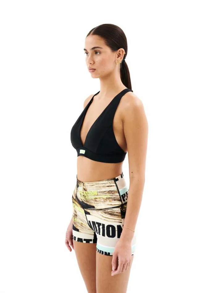 Shop LIDO BIKINI IN BLACK PE Nation Sports Bras and Crops