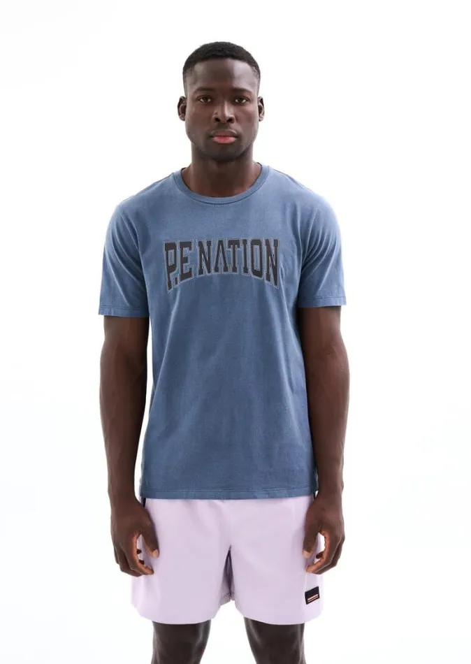 Shop MATCH ROOM SS TEE IN INSIGNIA BLUE PE Nation Tees