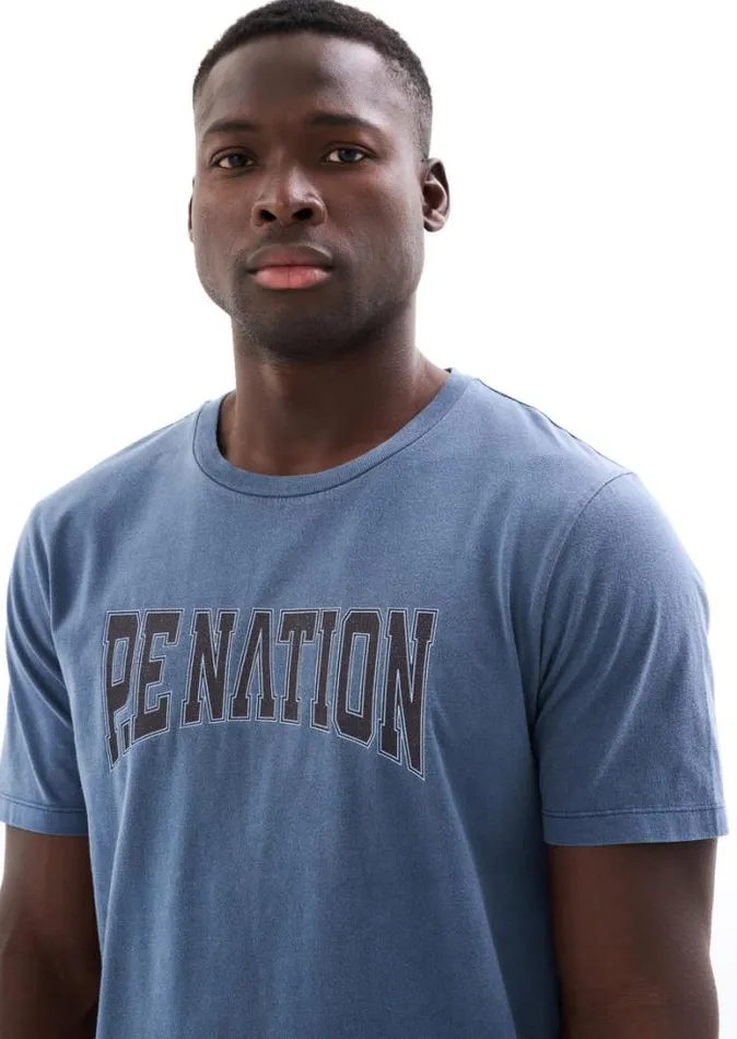 Shop MATCH ROOM SS TEE IN INSIGNIA BLUE PE Nation Tees