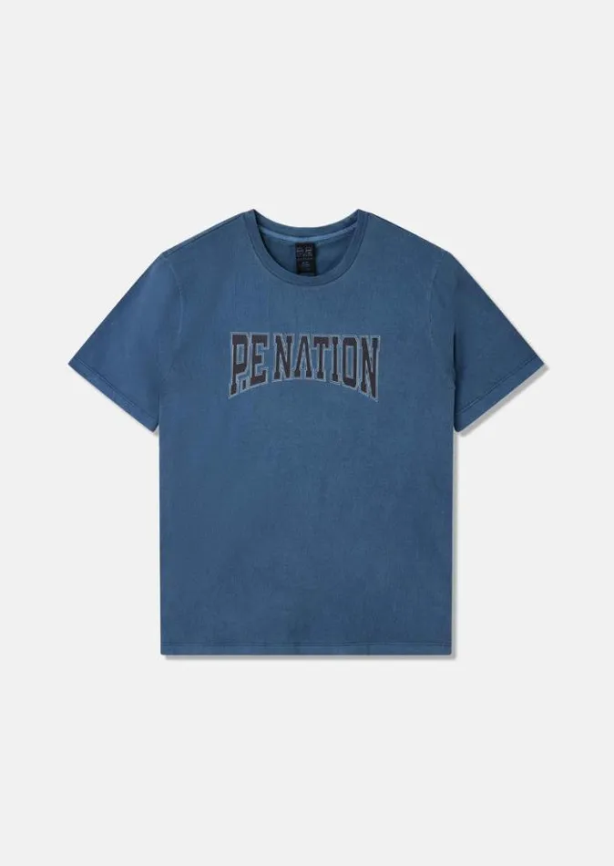 Shop MATCH ROOM SS TEE IN INSIGNIA BLUE PE Nation Tees