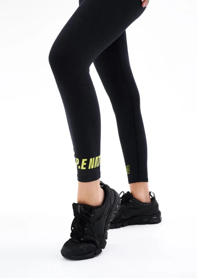 Shop ORBITAL LEGGING IN CHARCOAL MARL PE Nation Leggings