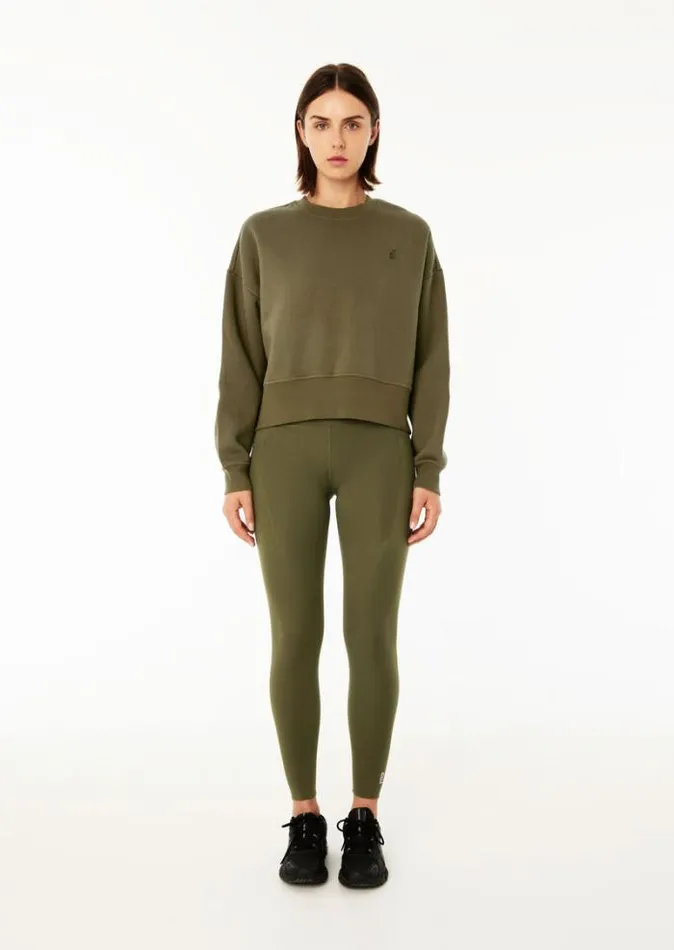 Shop RECALIBRATE SWEAT IN KHAKI PE Nation Sweats