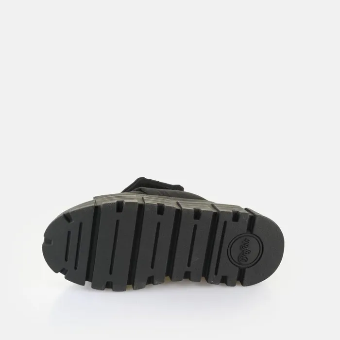 Shop Sandals and Slides BUFFALO Ava Velcross Black