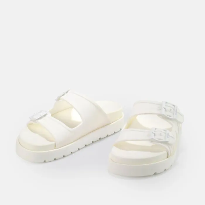 Shop Sandals and Slides BUFFALO Eve Sol White
