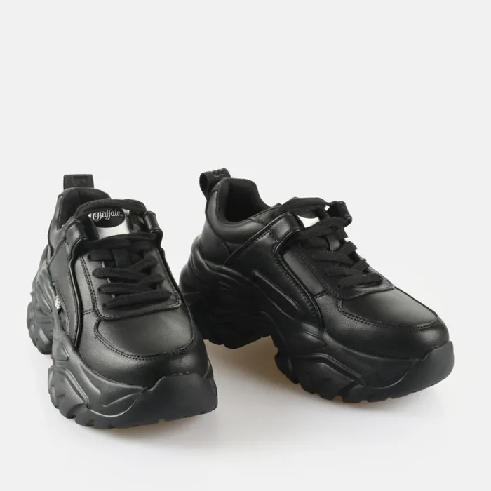 Shop Sneakers BUFFALO BFL GALACTICA 8211 VEGAN NAPPA 8211 BLACK Black